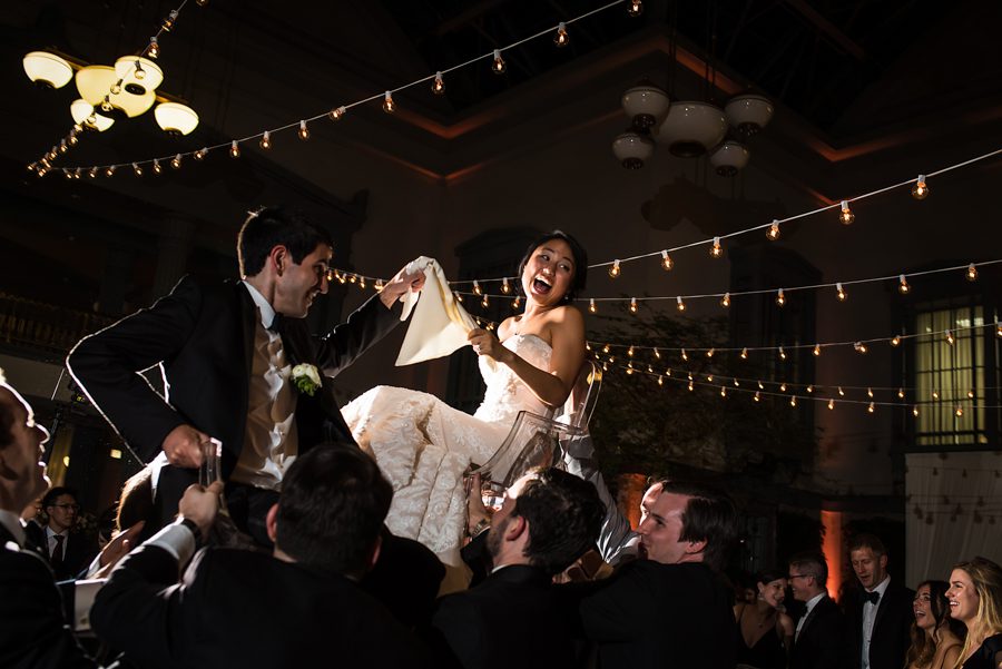 Jewish Horah wedding photography by Candice C. Cusic