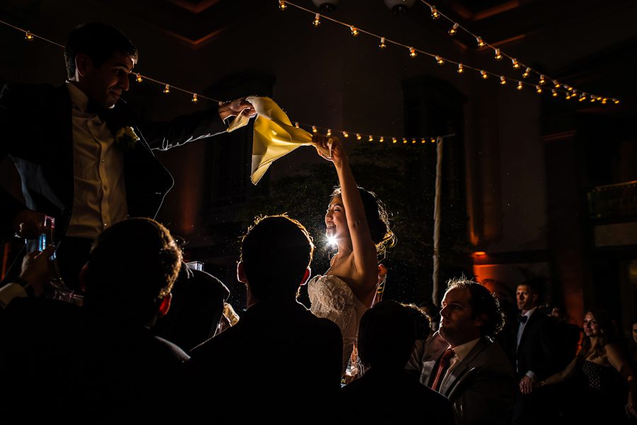 Jewish wedding hora wedding photography by Candice C. Cusic