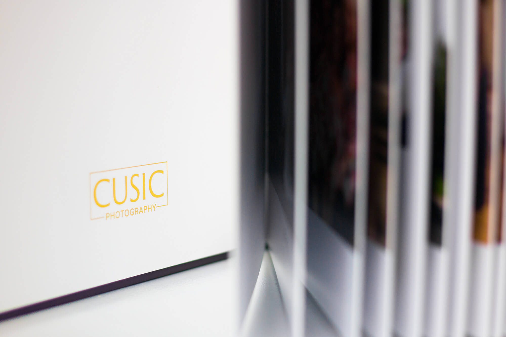 Wedding albums by Chicago photographer Candice C. Cusic