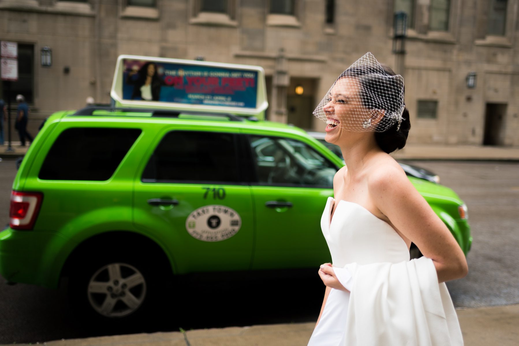 Downtown Chicago wedding photography